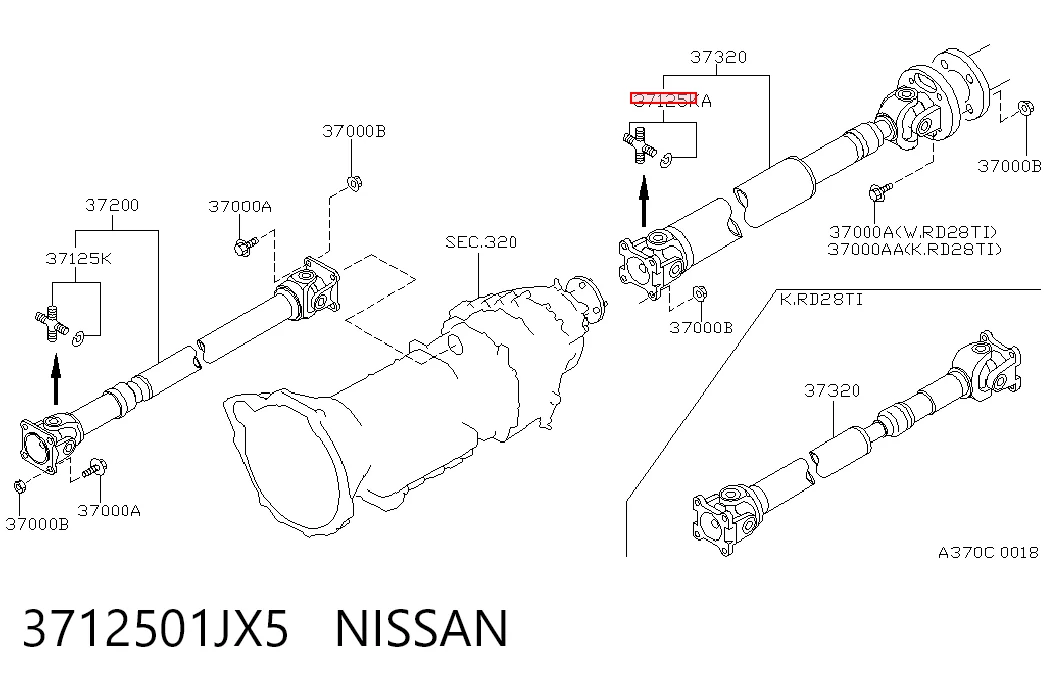3712501JX5 Nissan/Infiniti