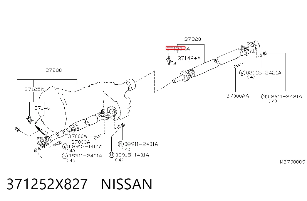 371252X827 Nissan/Infiniti
