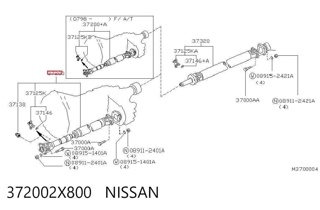 372002X800 Nissan/Infiniti