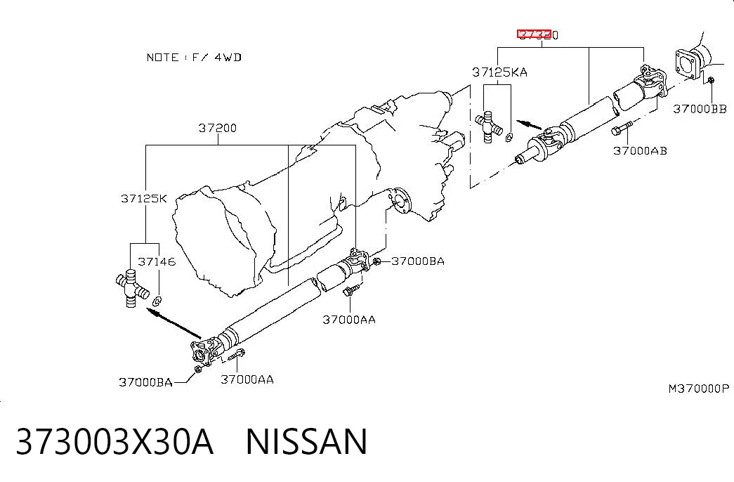 373003X30A Nissan/Infiniti