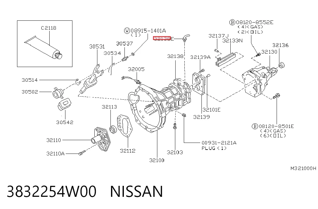 3832254W00 Nissan/Infiniti