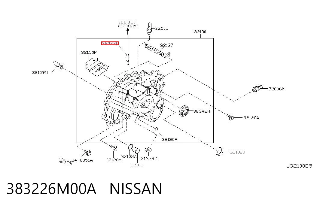383226M00A Nissan/Infiniti