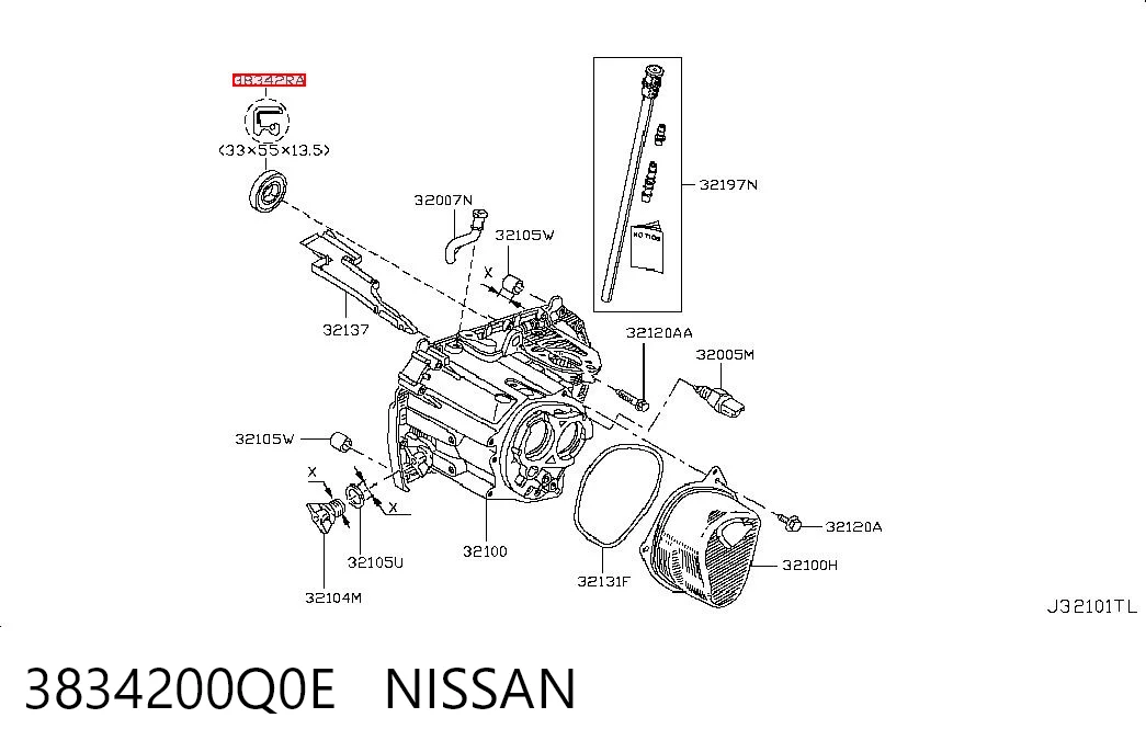 3834200Q0E Nissan/Infiniti