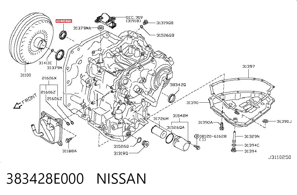 383428E000 Nissan/Infiniti