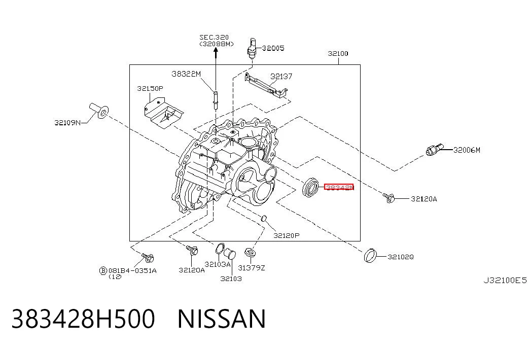 383428H500 Nissan/Infiniti