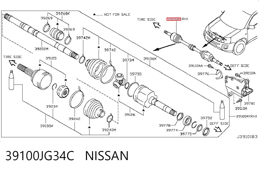 39100JG34C Nissan/Infiniti
