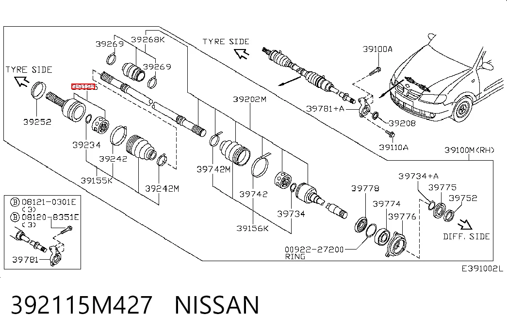 392115M427 Nissan/Infiniti