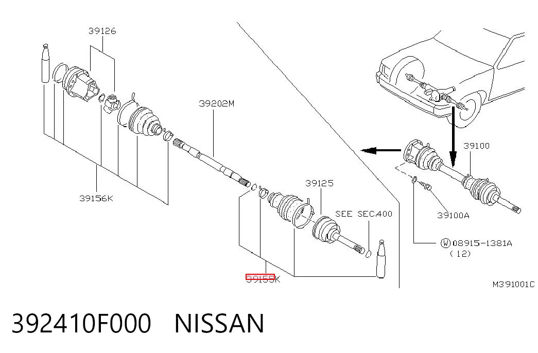 392410F000 Nissan/Infiniti