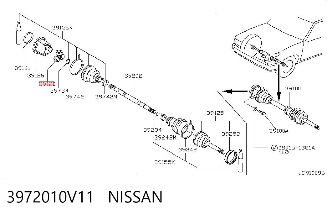 3972010V11 Nissan/Infiniti