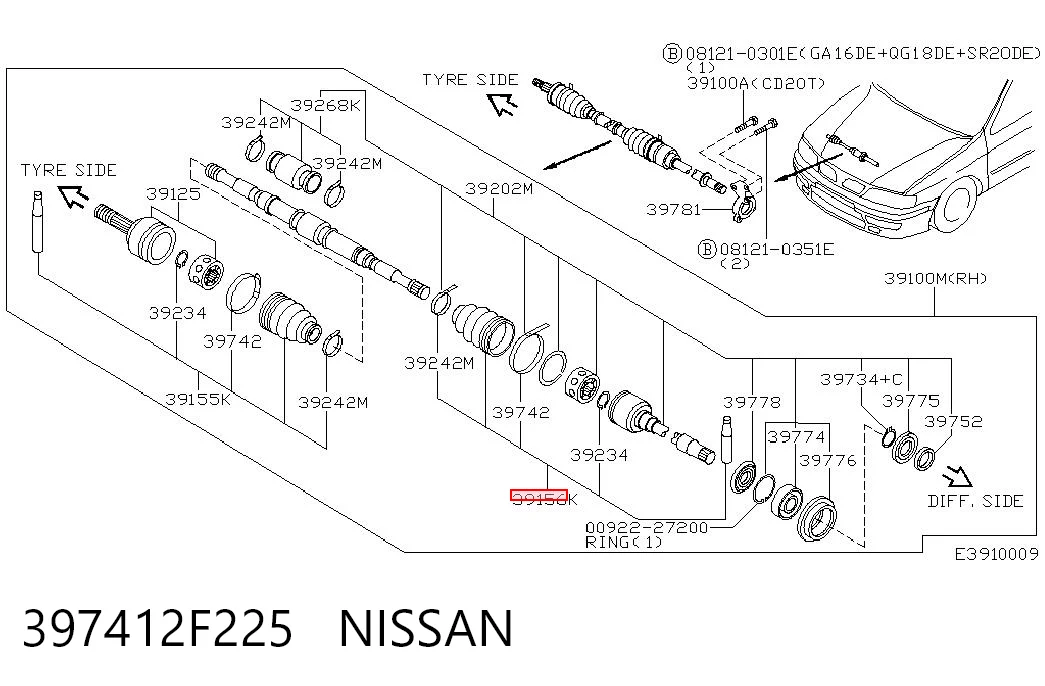 397412F225 Nissan/Infiniti