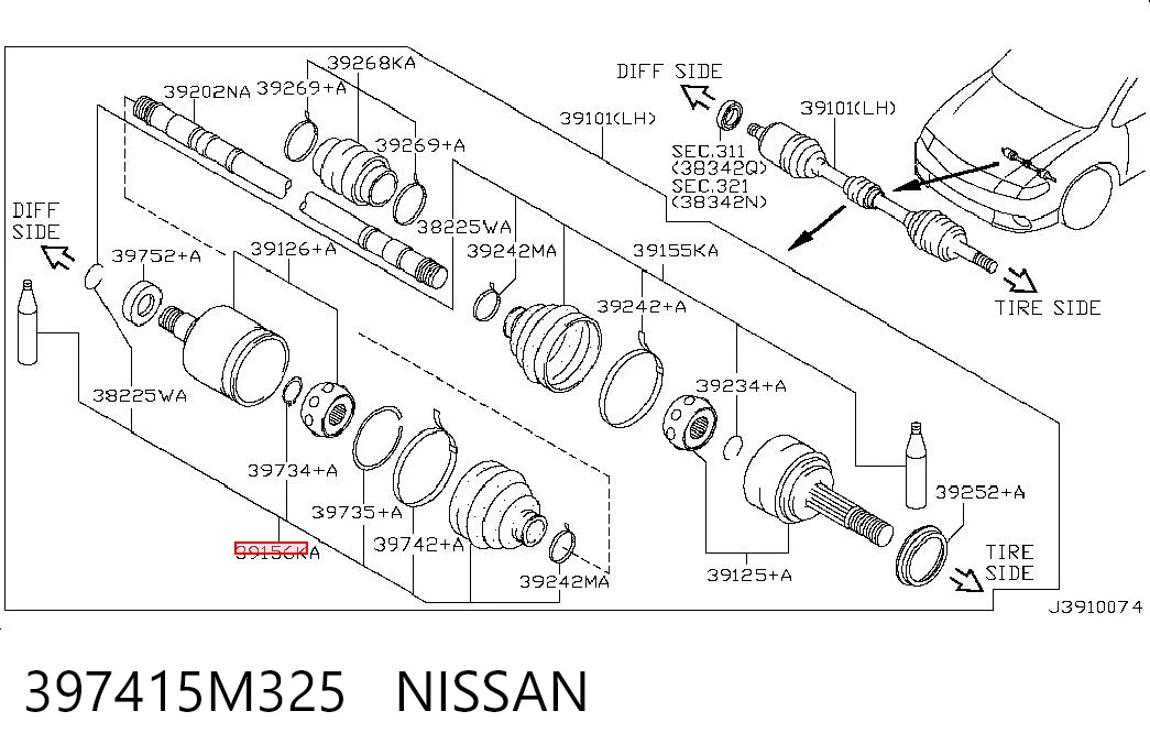 397415M325 Nissan/Infiniti