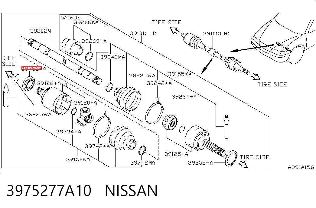 3975277A10 Nissan/Infiniti