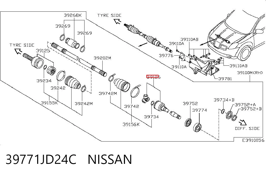 39771JD24C Nissan/Infiniti