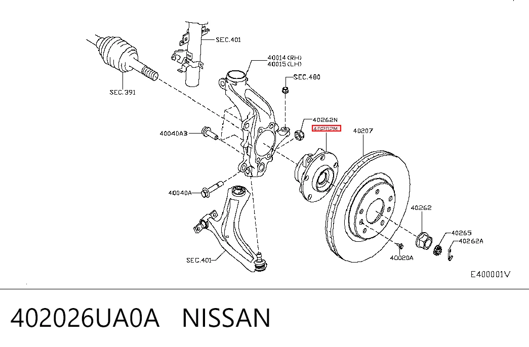 402026UA0A Nissan/Infiniti