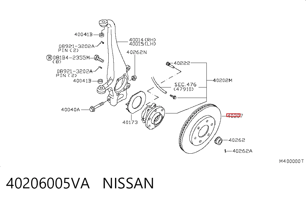 40206005VA Nissan/Infiniti