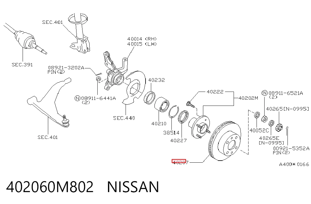 Disco de freno delantero Nissan Sunny III liftback comprar en España