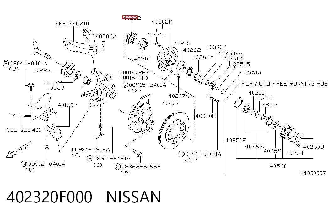 402320F000 Nissan/Infiniti