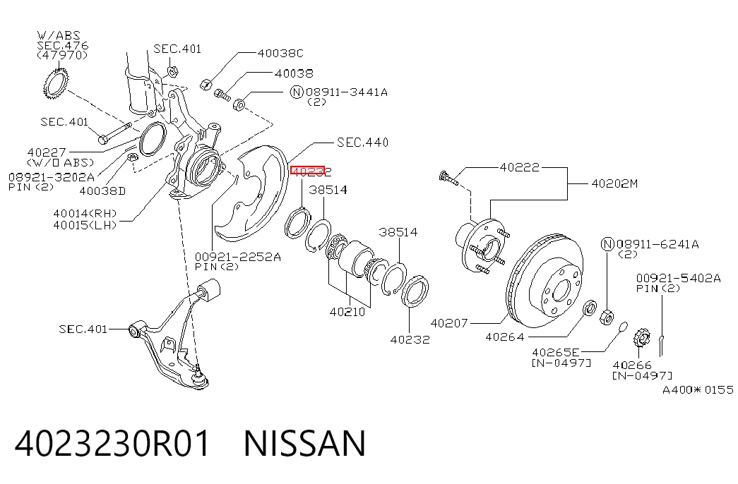 4023230R01 Nissan/Infiniti