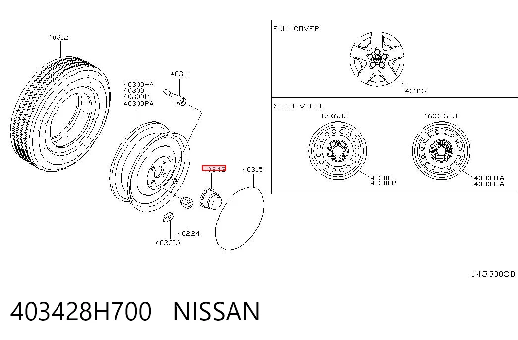 403428H700 Nissan/Infiniti