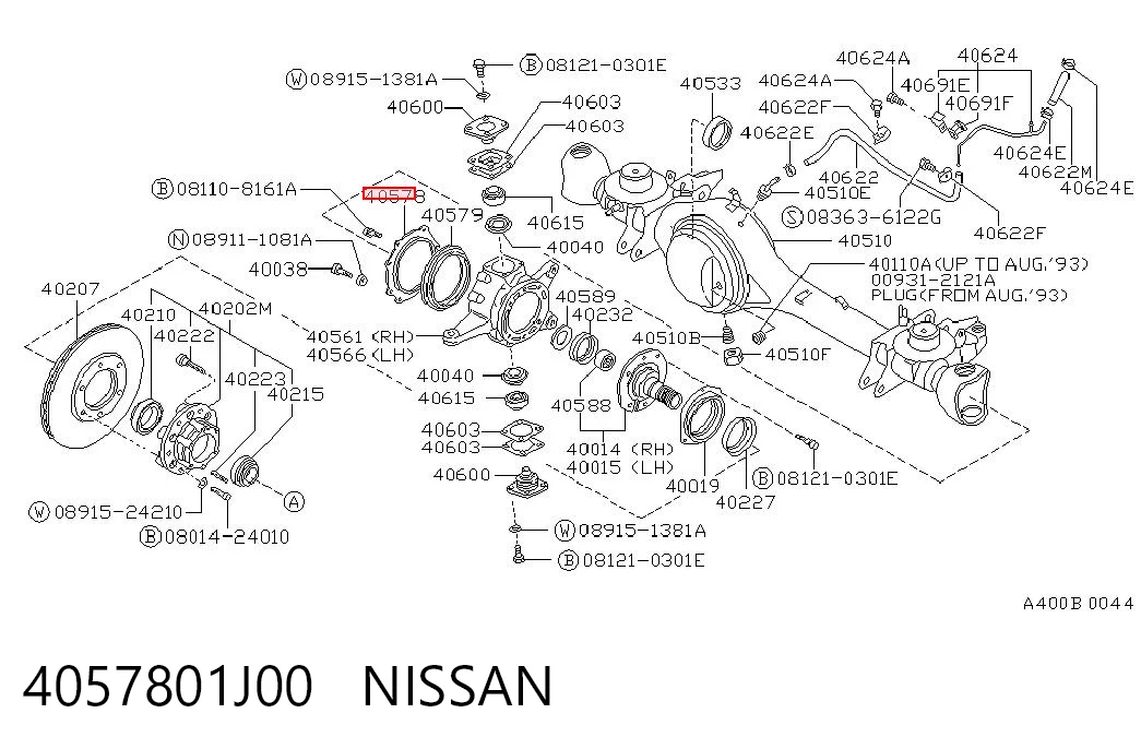 4057801J00 Nissan/Infiniti
