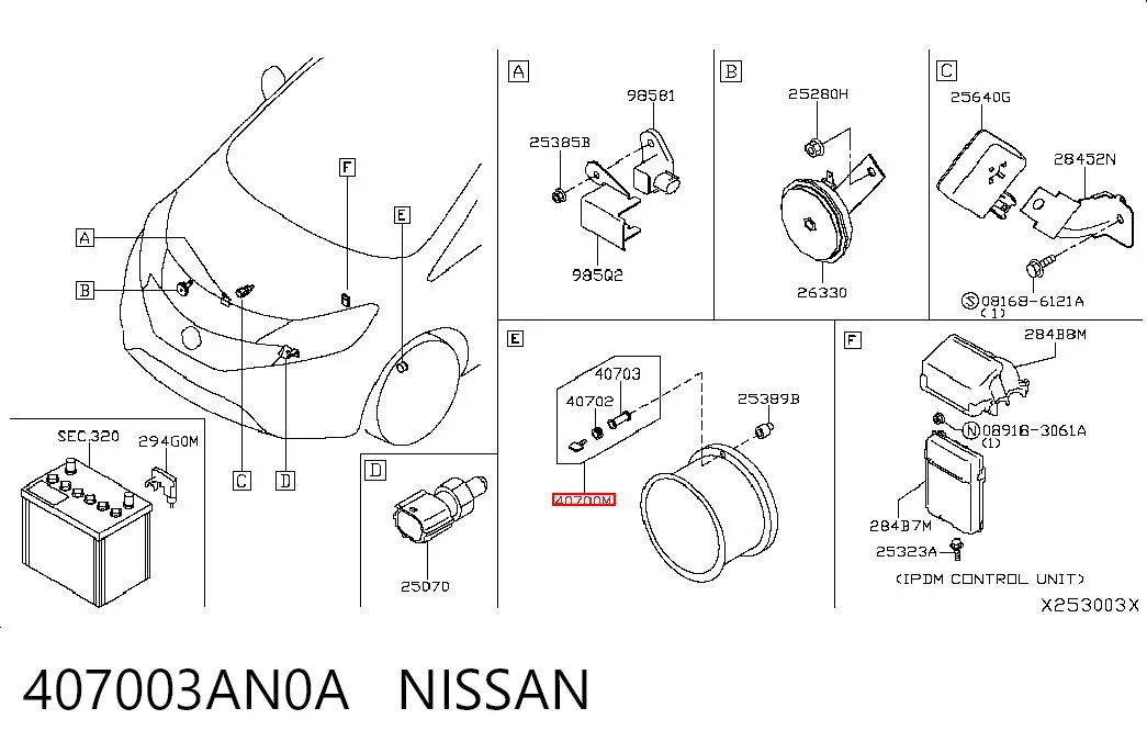  Sensor de presión de neumáticos Nissan Murano 