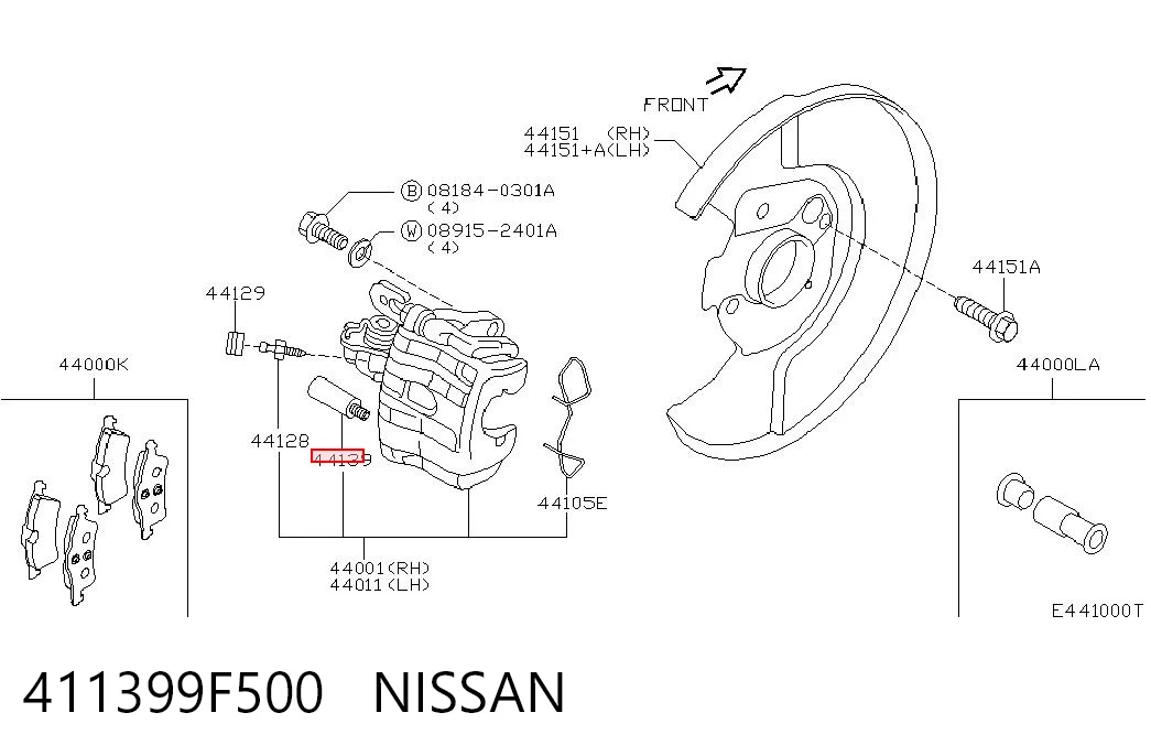 411399F500 Nissan/Infiniti
