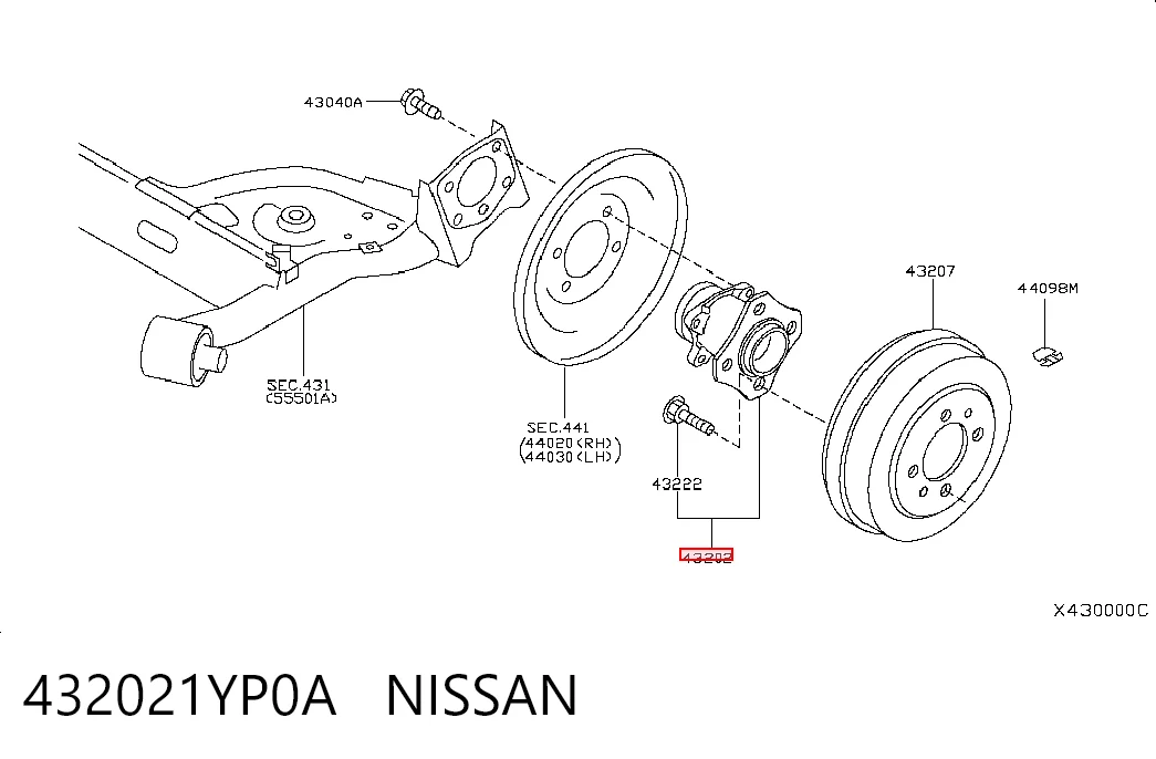 432021YP0A Nissan/Infiniti