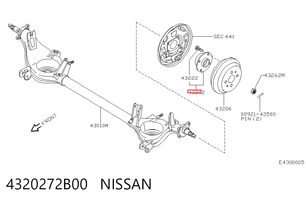 4320272B00 Nissan/Infiniti