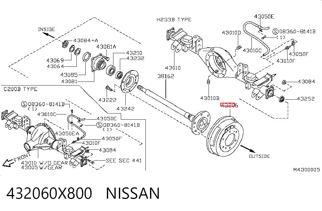 432060X800 Nissan/Infiniti