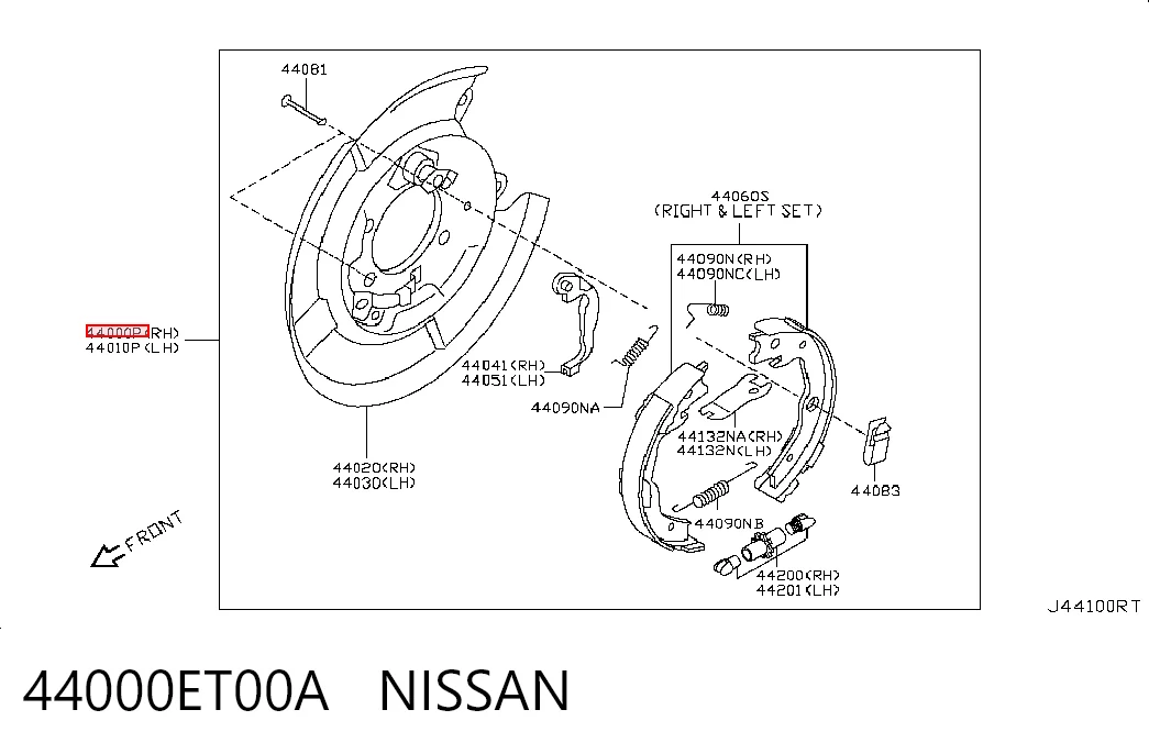 44000ET00A Nissan/Infiniti