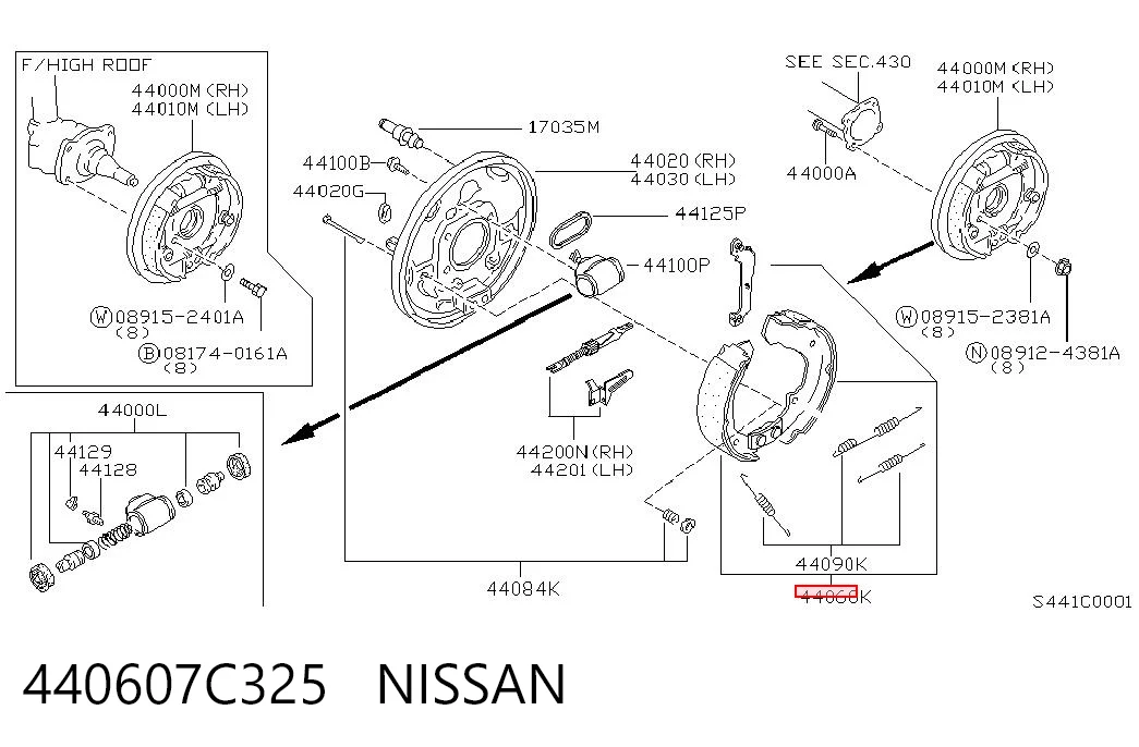 440607C325 Nissan/Infiniti