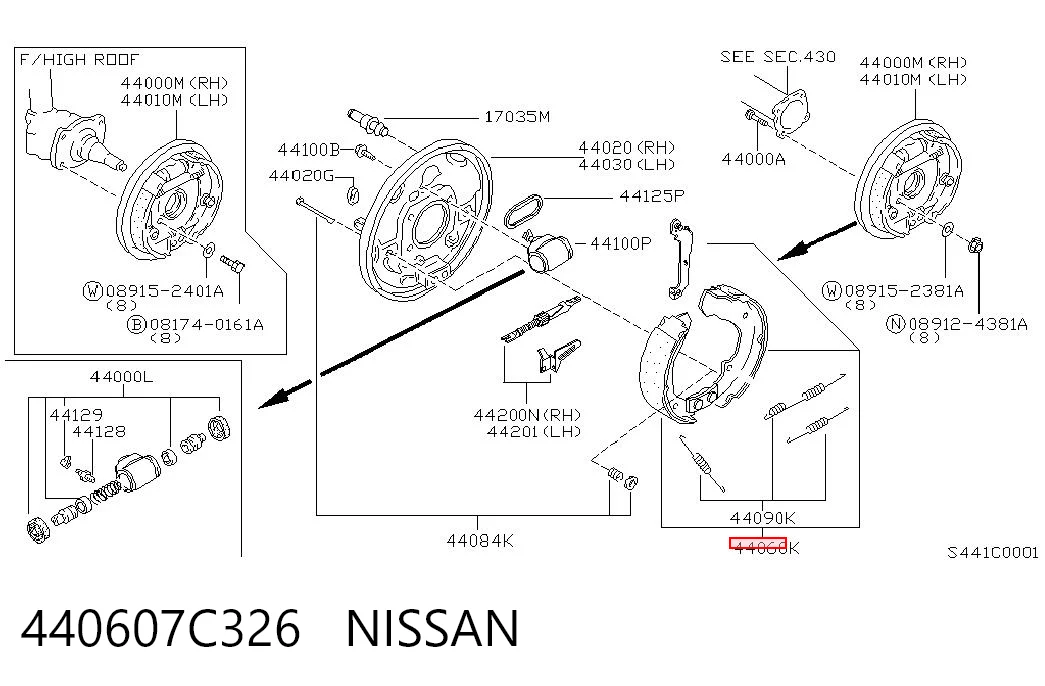440607C326 Nissan/Infiniti
