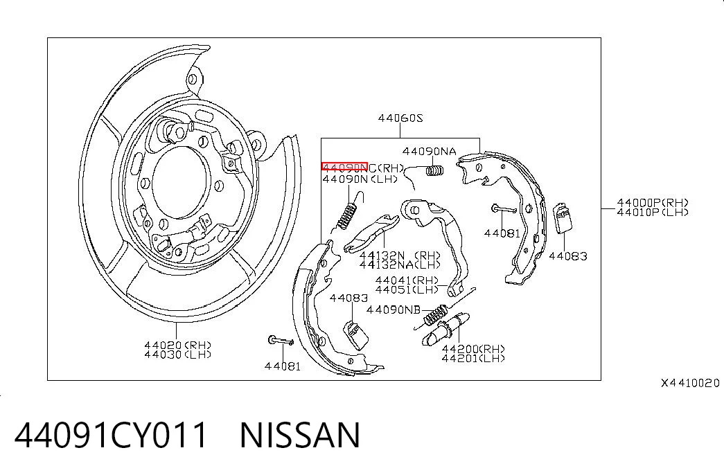 44091CY011 Nissan/Infiniti