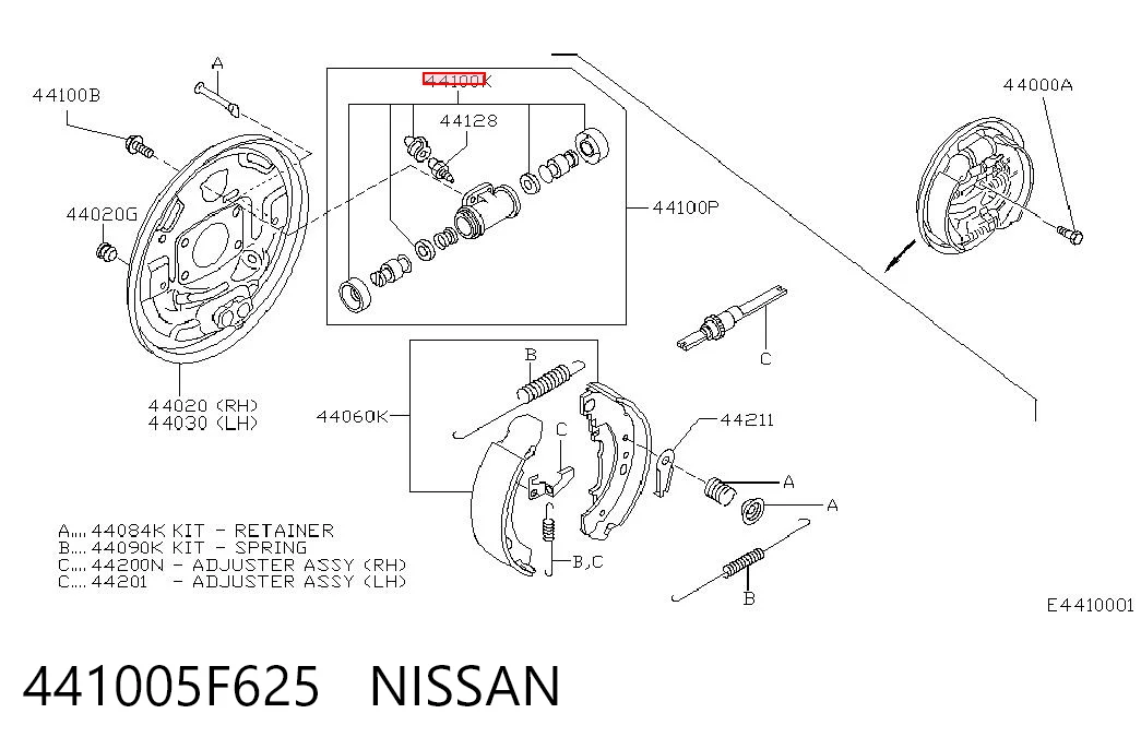 Bombín de freno de rueda trasero Nissan Micra  desde 11,81 €