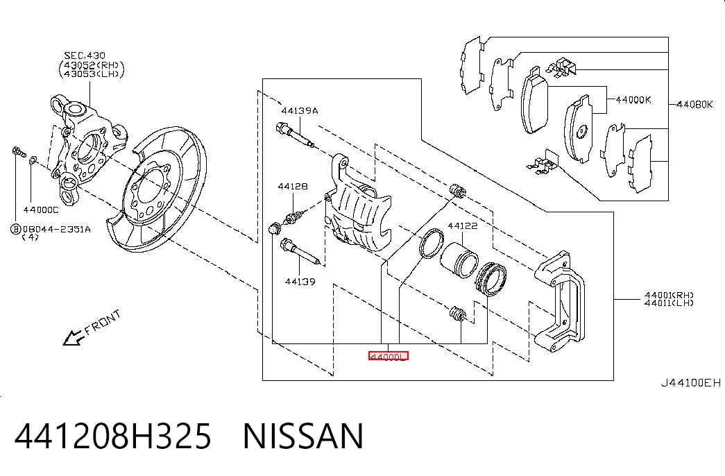 441208H325 Nissan/Infiniti