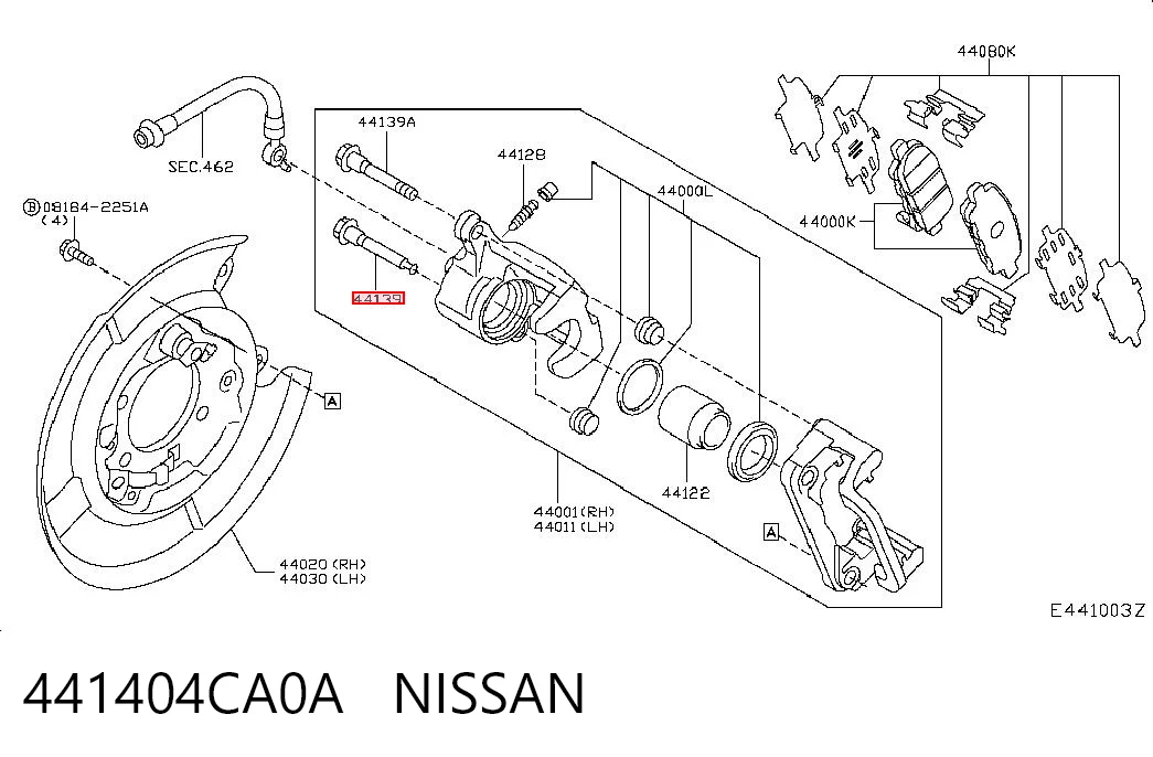 441404CA0A Nissan/Infiniti