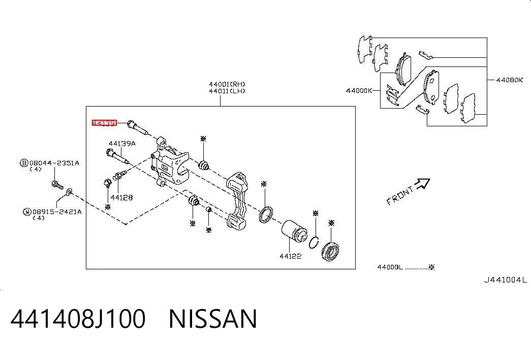 441408J100 Nissan/Infiniti