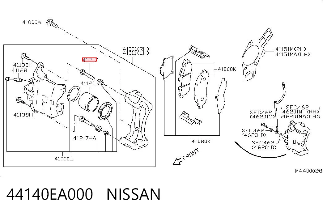 44140EA000 Nissan/Infiniti