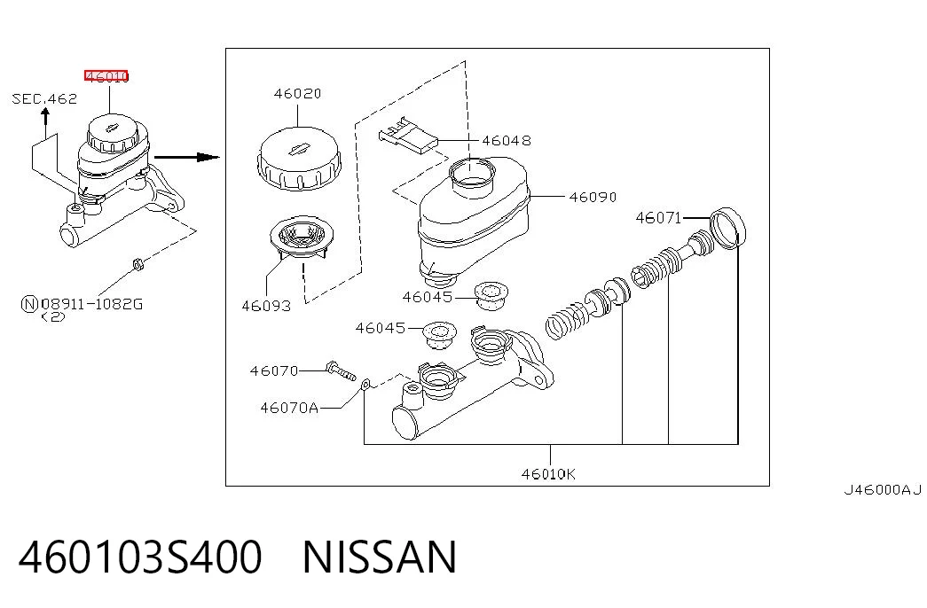 460103S400 Nissan/Infiniti