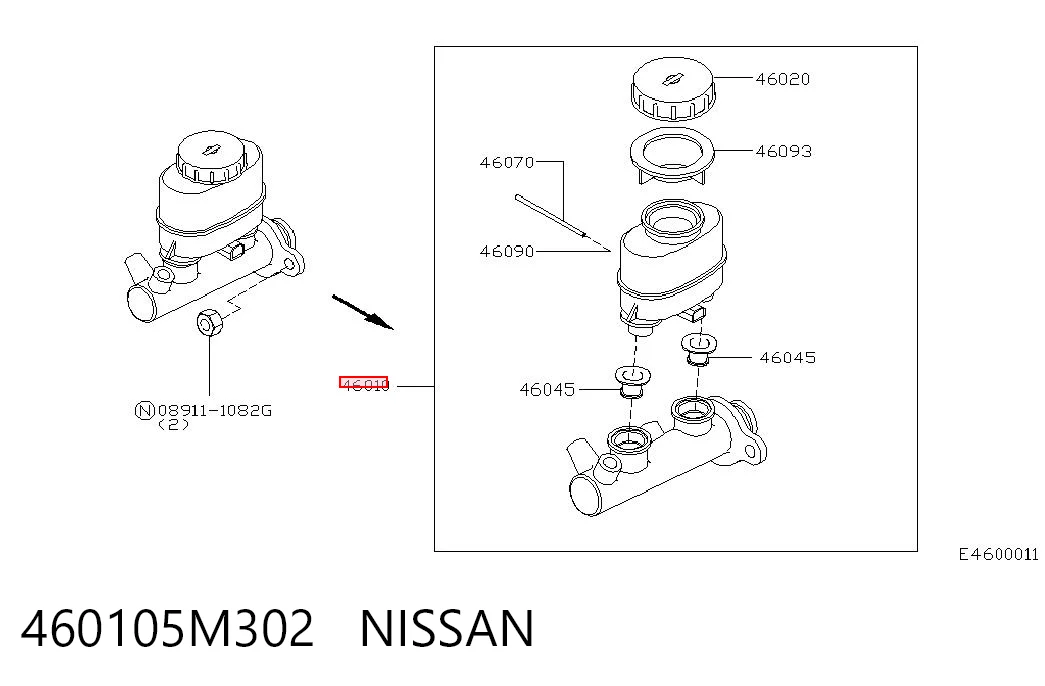 Comprar Cilindro principal de freno Almera II N16
