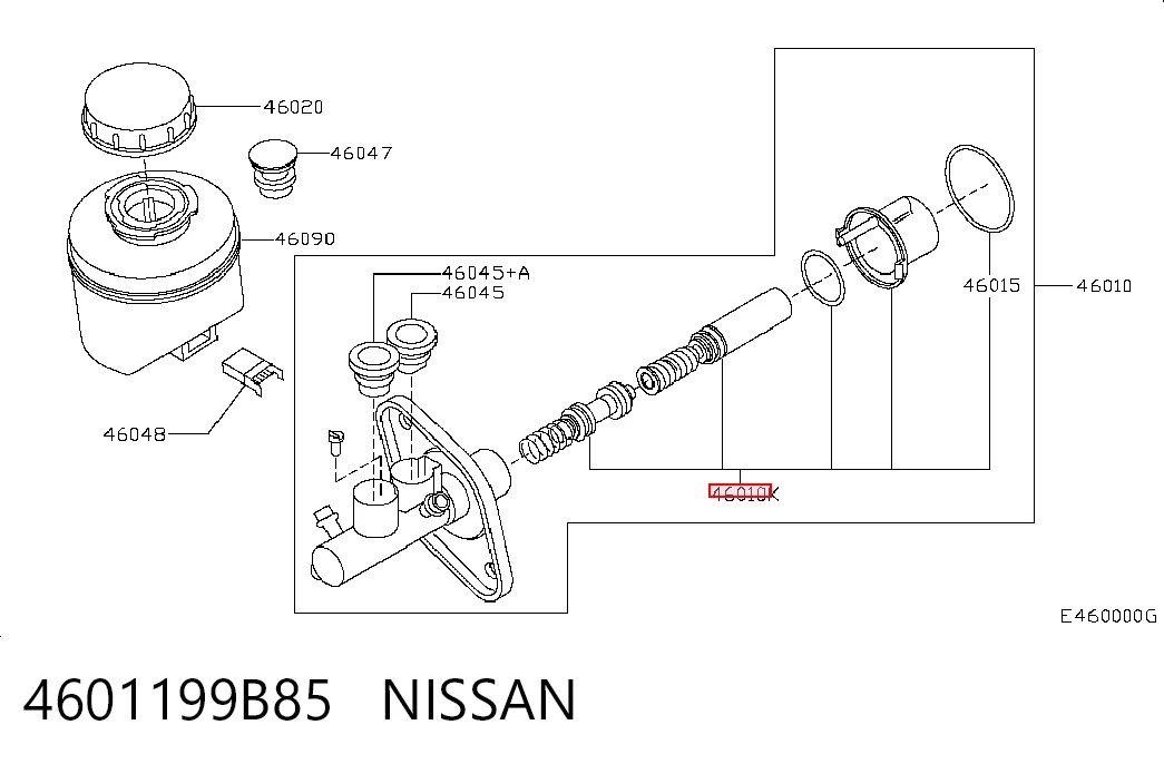 Kit de reparación, cilindro de freno principal Nissan Micra hatchback (K11) (1992 - 2003) precio, desde 8,86 EUR