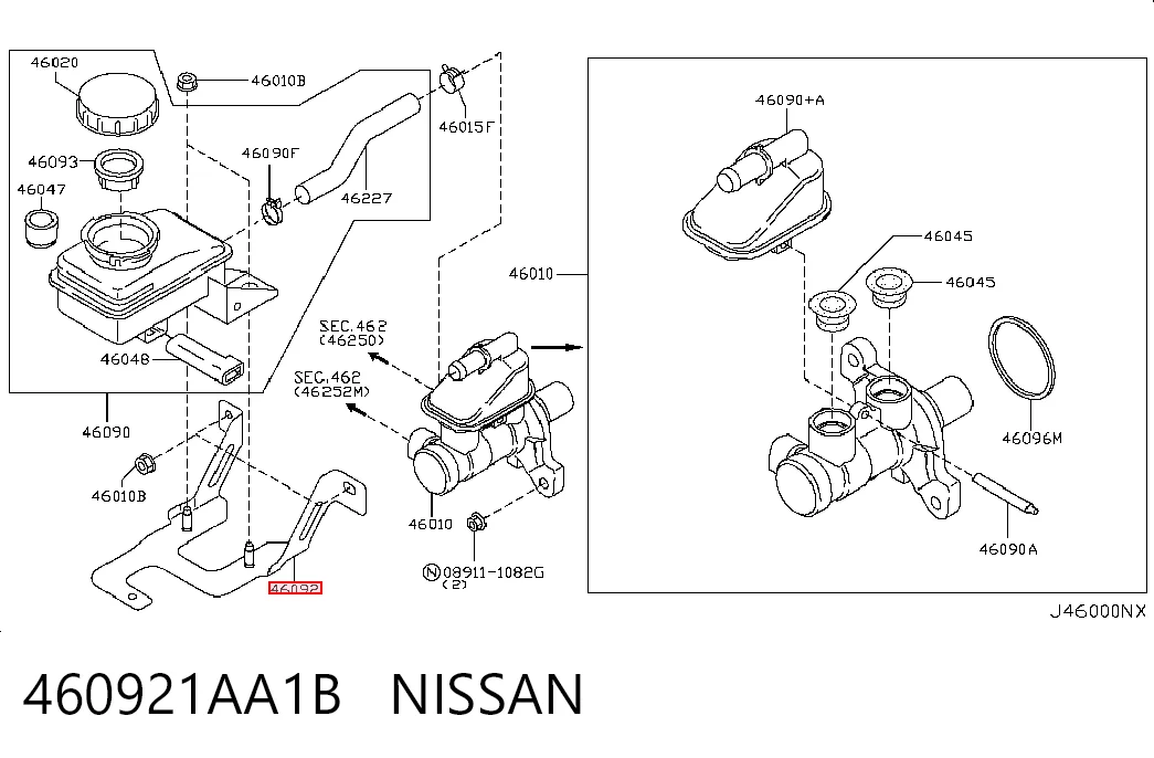 460921AA1B Nissan/Infiniti