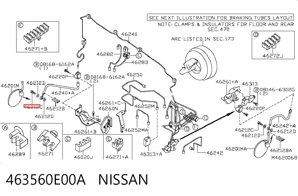 463560E00A Nissan/Infiniti