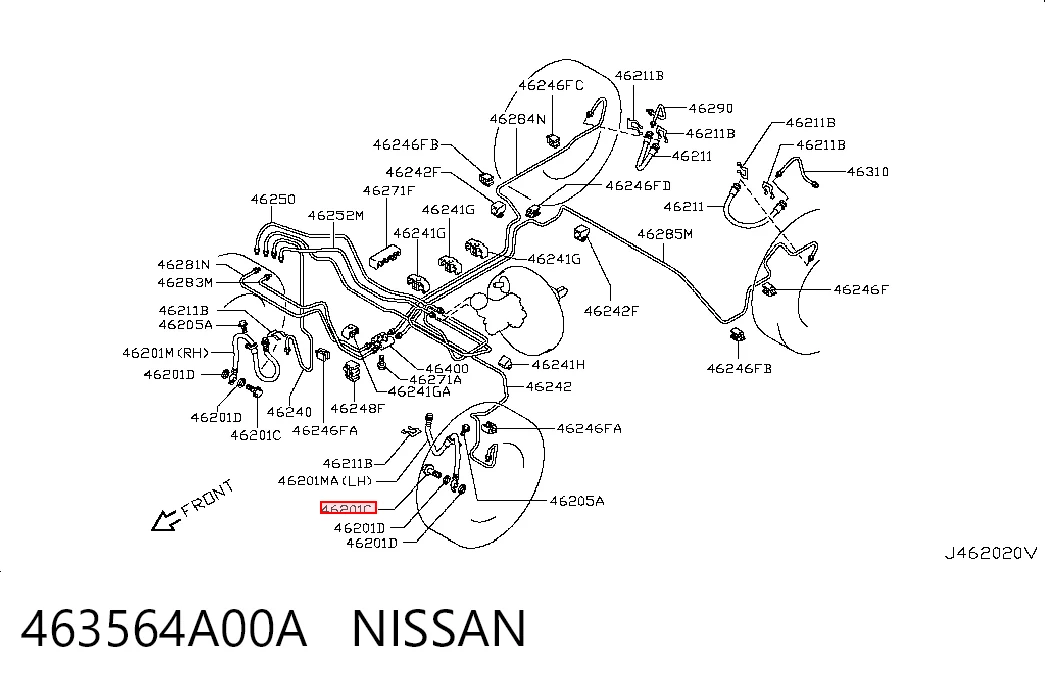 463564A00A Nissan/Infiniti