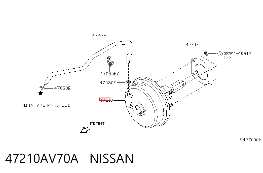 Comprar Servofreno Nissan Primera  P12 a bajo precio