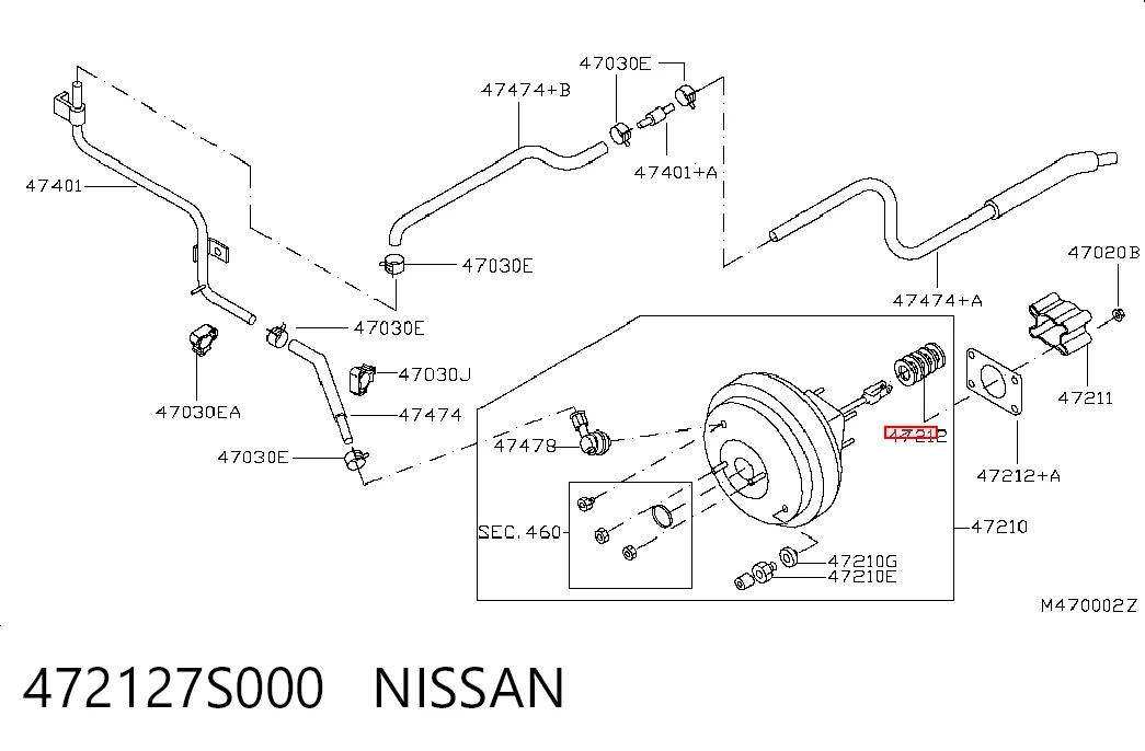 472127S000 Nissan/Infiniti