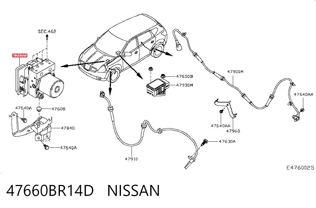 Comprar Módulo hidráulico de ABS Nissan Qashqai J10 a bajo precio