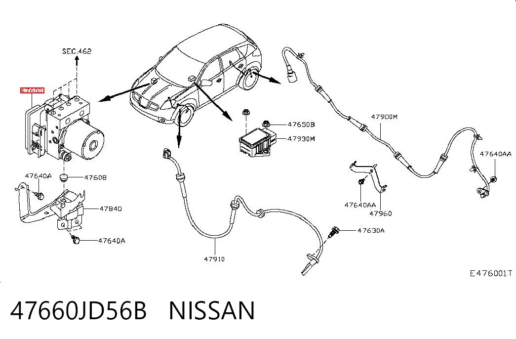 Bloque hidráulico ABS Nissan Qashqai I SUV (J10) (2006 - 2013) precio, desde 250,02 EUR