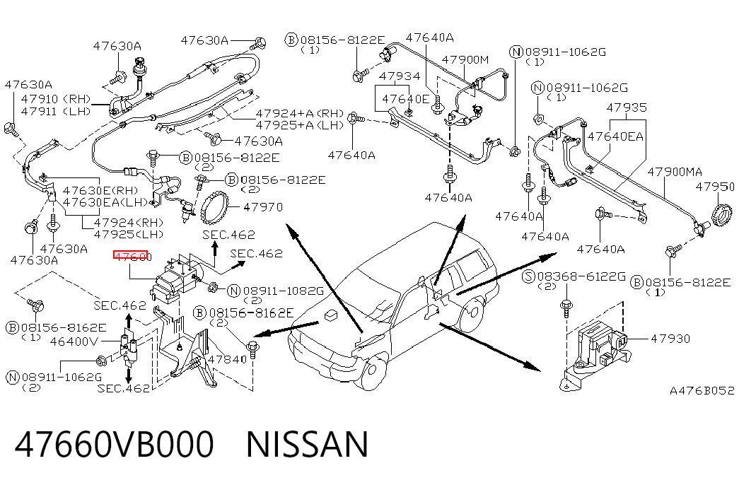Comprar Módulo hidráulico de ABS Nissan Patrol  Y61 a bajo precio