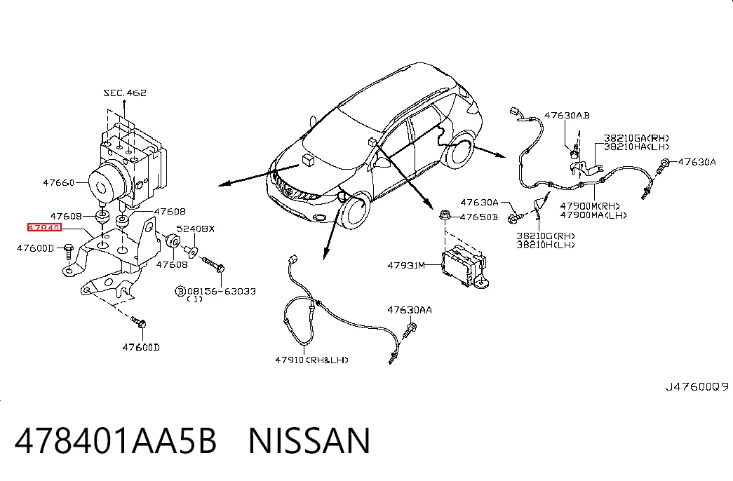 478401AA5B Nissan/Infiniti